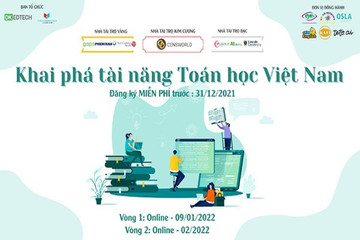 Dấu ấn cuộc thi ‘Khai phá tài năng Toán học Việt Nam’