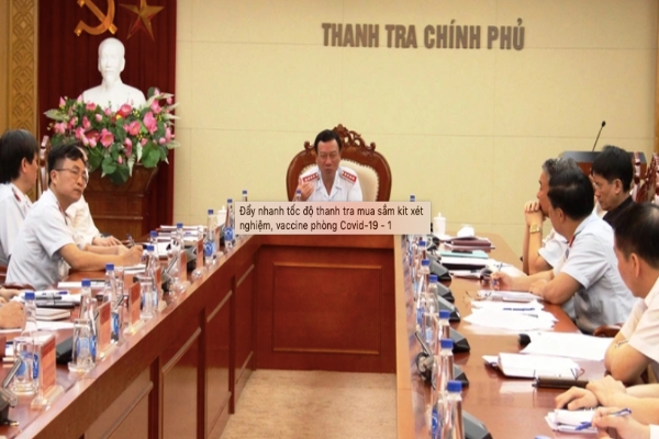 Đẩy nhanh tốc độ thanh tra mua sắm kit xét nghiệm, vắc xin phòng Covid-19