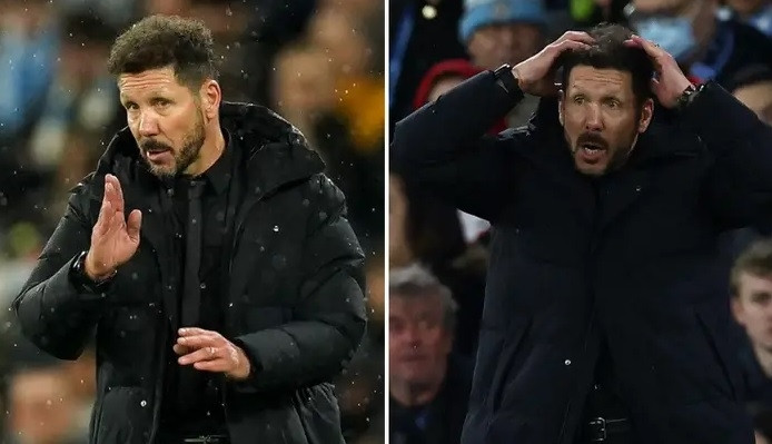 HLV Simeone mê tín quá mức, sao chép MU vẫn thua Man City