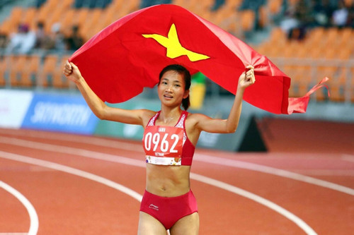 Điền kinh Việt Nam quyết thắng Thái Lan, lập hat-trick SEA Games