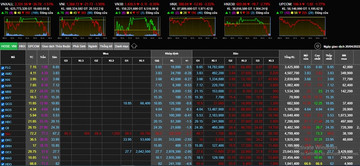 'Đỏ máu' khắp sàn: Hiệu ứng domino, VN-Index thủng đáy 1.385 điểm