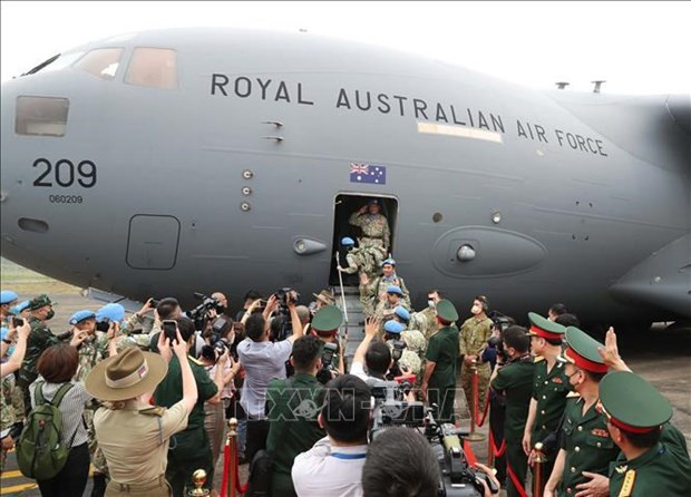 First group of Vietnam's Engineering Unit Rotation 1 deployed to Abyei hinh anh 1