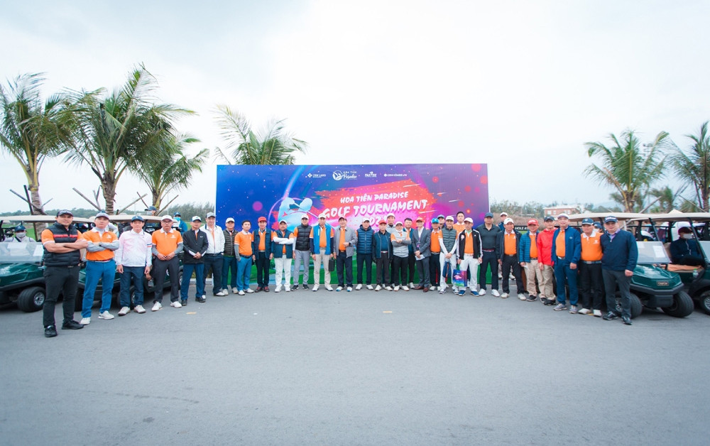 Nearly 150 golfers attend golf tournament in Ha Tinh