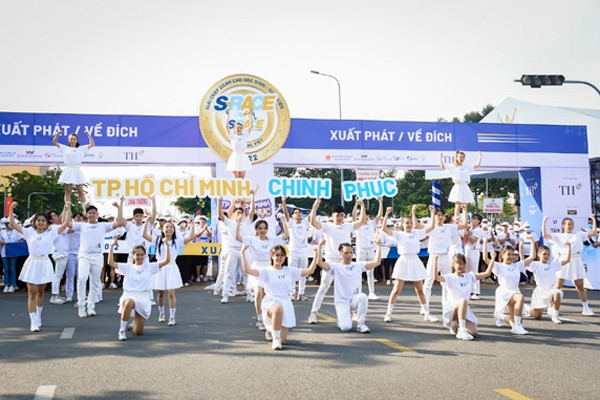 Gần 5.000 học sinh, sinh viên TP.HCM tham gia giải chạy S-Race 2022