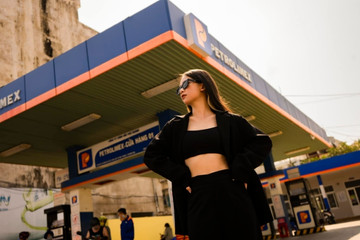 Gas stations rise to prominence as sites for classy photo shoots