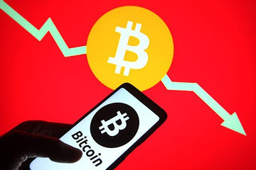 Giá Bitcoin giảm sốc 3.000 USD, thị trường crypto chìm trong sắc đỏ