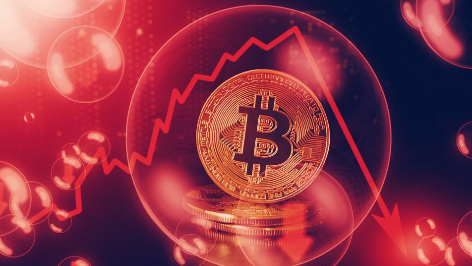 Bitcoin price turned sharply lower