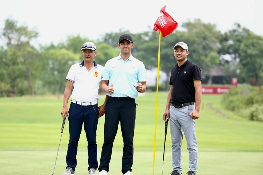 Giải golf VĐQG 2022: Huy Thắng giật HIO, Anh Minh chạm tay cúp vô địch
