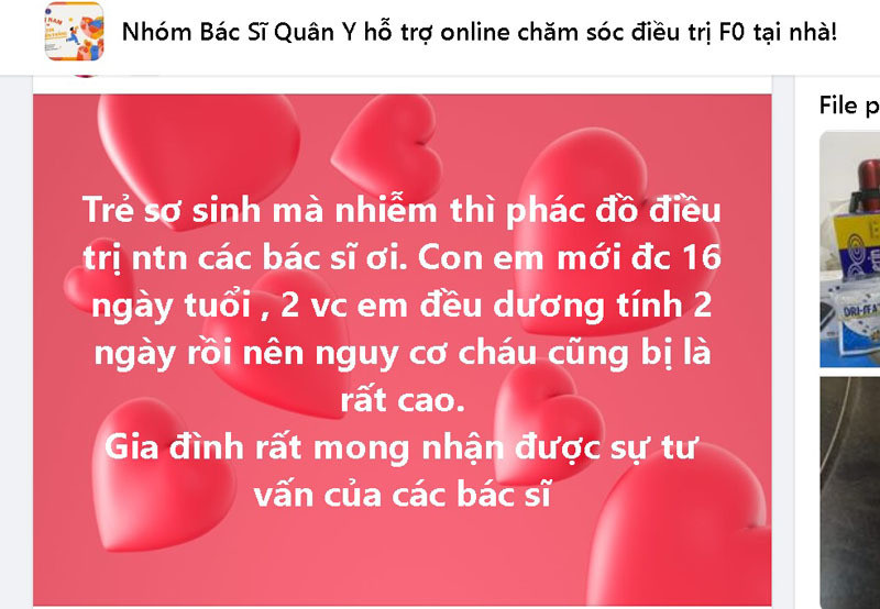 F0 Hà Nội điều trị tại nhà vượt Covid-19 nhờ bác sĩ tư vấn qua mạng