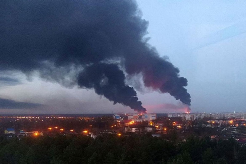 Hai vùng biên giới của Nga bị pháo kích, Ukraine chiếm lại thị trấn đông bắc