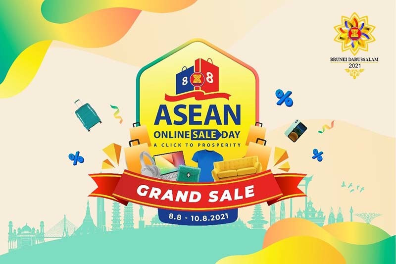 Hàng Việt tham gia ngày mua sắm trực tuyến ASEAN 2021