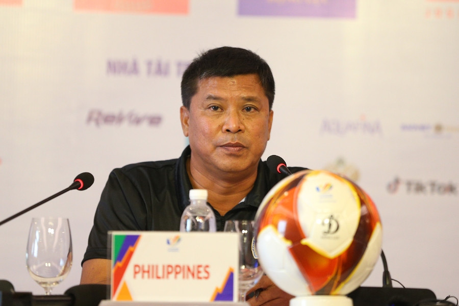 Philippines U23 coach is as happy as winning U23 Vietnam