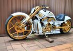Harley-Davidson mạ vàng 1,5 triệu USD của ông trùm ma túy bị tịch thu