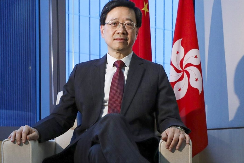 Hong Kong has a new chief executive
