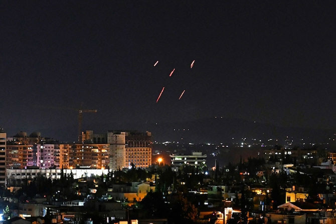 Israel nã tên lửa vào các mục tiêu gần thủ đô của Syria