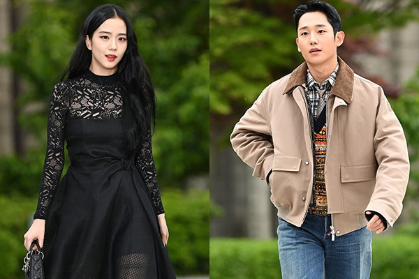 Jisoo và Jung Hae In 'Snowdrop' diện hàng hiệu đi xem thời trang