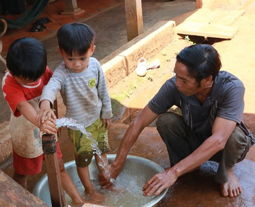 Just 34.8 percent of Vietnamese people in rural areas have access to clean water