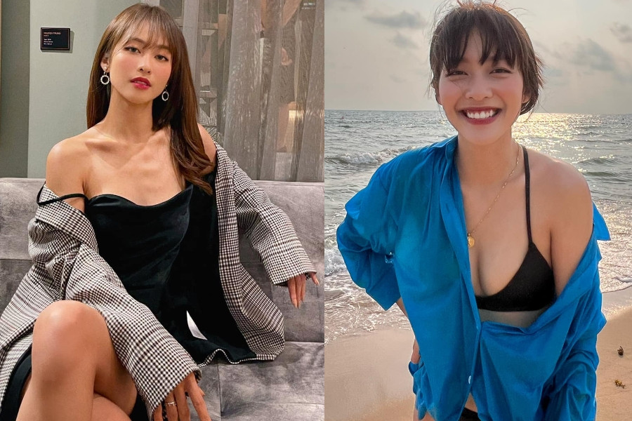 Khả Ngân lột xác từ 'màn hình phẳng' thành mỹ nhân vòng 1 sexy