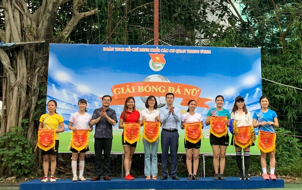Opening ceremony of Women’s Soccer Tournament of Central Agencies in 2022