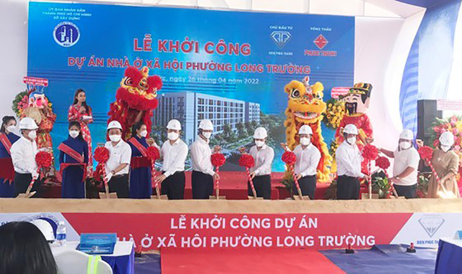 TP.HCM khởi công loạt dự án nhà giá rẻ cho người thu nhập thấp