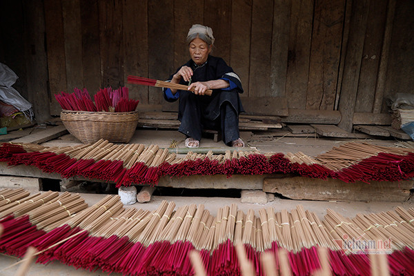 Làng làm hương trăm tuổi của người Nùng An