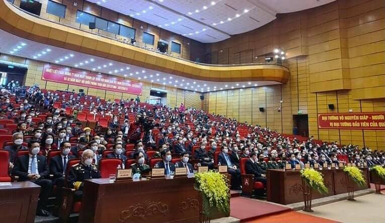 Lễ kỷ niệm cấp quốc gia 110 năm Ngày sinh Đại tướng Võ Nguyên Giáp