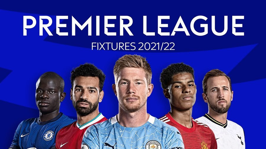 Latest English Premier League football schedule for the 2021-2022 season
