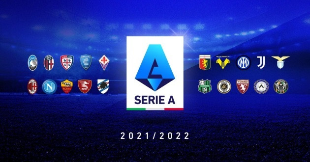 Lịch thi đấu bóng đá Serie A 2021-2022