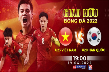 Link xem trực tiếp bóng đá U23 Việt Nam vs U20 Hàn Quốc, 19h ngày 19/4