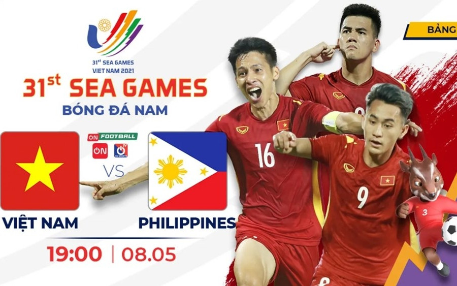 Link xem trực tiếp U23 Việt Nam vs U23 Philippines: Bảng A bóng đá nam SEA Games