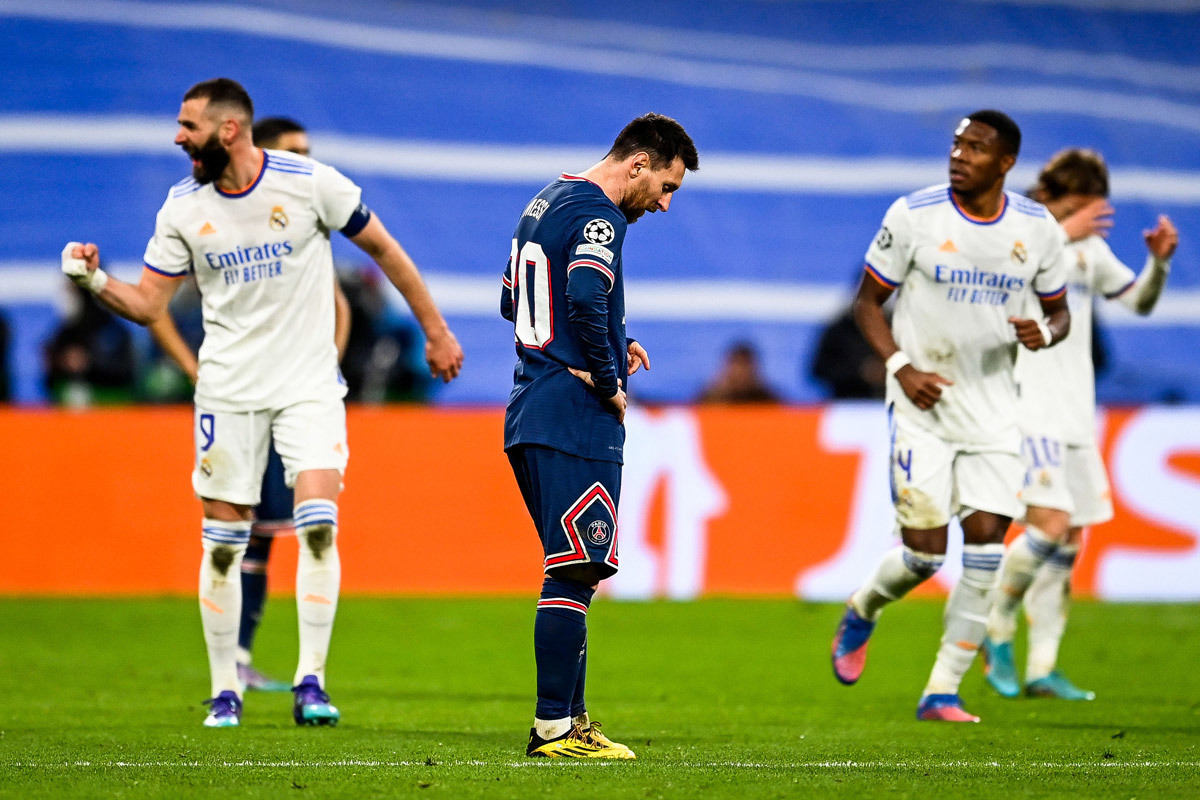 Messi choáng váng nhắn Aguero khi Benzema nhấn chìm Man City - VietNamNet