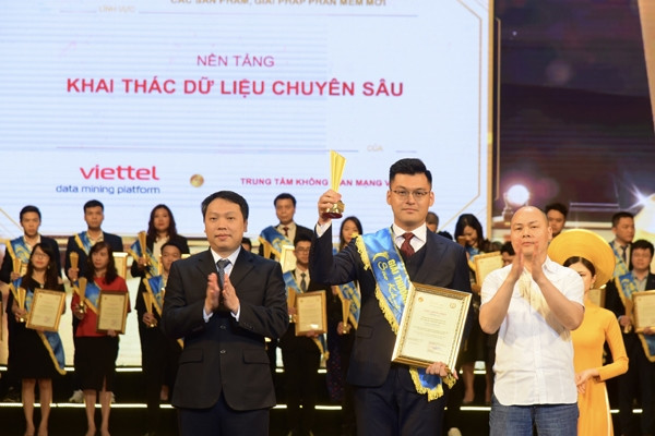 Nền tảng khai thác dữ liệu chuyên sâu Viettel Data Mining Platform đạt giải Sao Khuê 2022