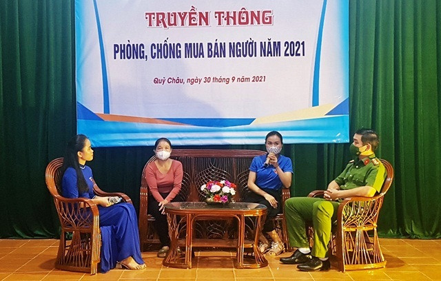 Nghệ An tổ chức truyền thông phòng, chống buôn bán người