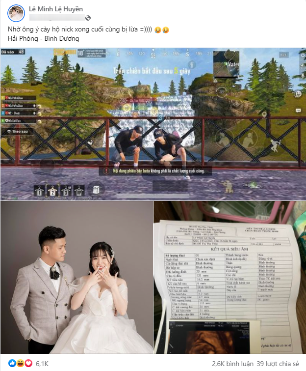 Nhờ cày game hộ, cô gái Hải Phòng cưới được chồng Bình Dương điển trai - 2