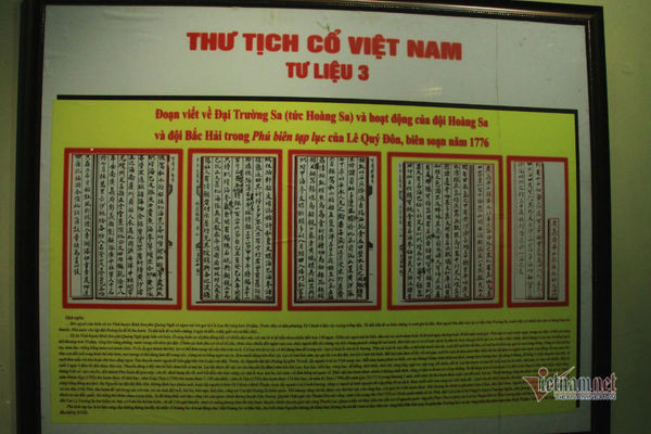 Những bằng chứng lịch sử và pháp lý về chủ quyền đối với Hoàng Sa, Trường Sa của Việt Nam