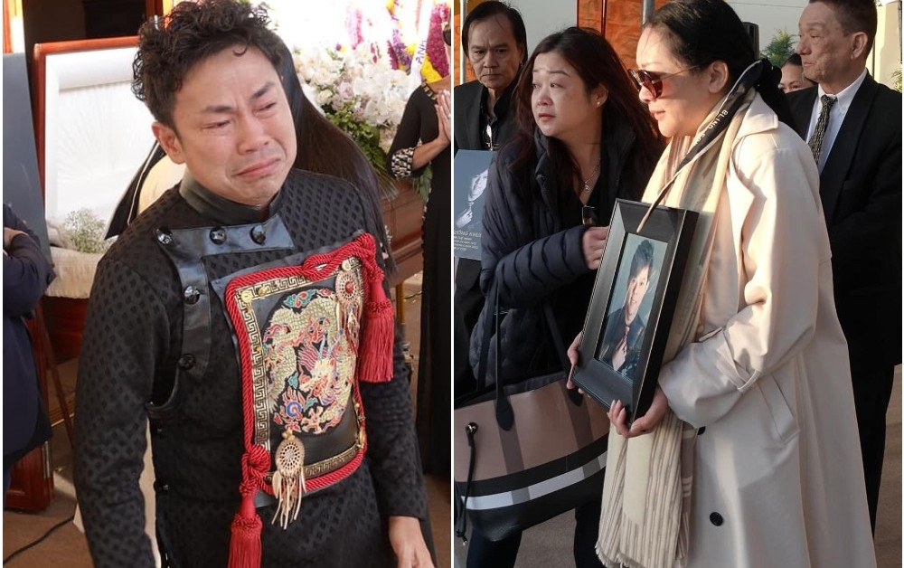 The most moving images of singer Tuong Khue’s funeral