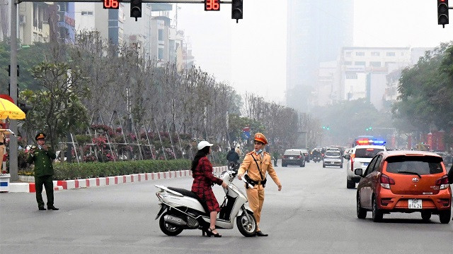 Những lưu ý khi tham gia giao thông dịp Đại hội Đảng XIII