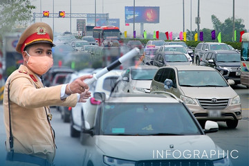 Phân luồng chi tiết khi ùn tắc tại cao tốc ở Hà Nội, TP.HCM dịp 30/4 - 1/5