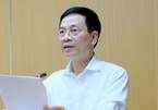 Bộ trưởng Nguyễn Mạnh Hùng phát biểu về hệ thống tiêm chủng vắc xin phòng Covid quốc gia