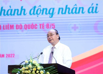 Phát biểu của Chủ tịch nước tại lễ phát động 'Tháng Nhân đạo 2022'