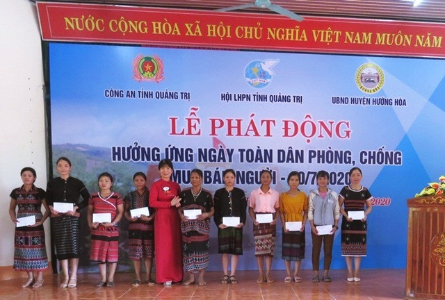 Phụ nữ Quảng Trị lan tỏa thông điệp chung tay phòng, chống mua bán người