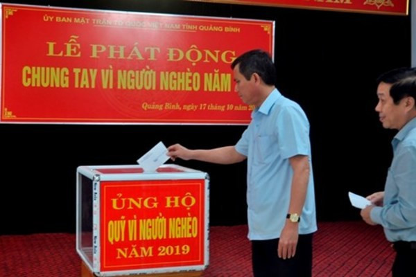 Quảng Bình: Phát huy nghĩa đồng bào, 