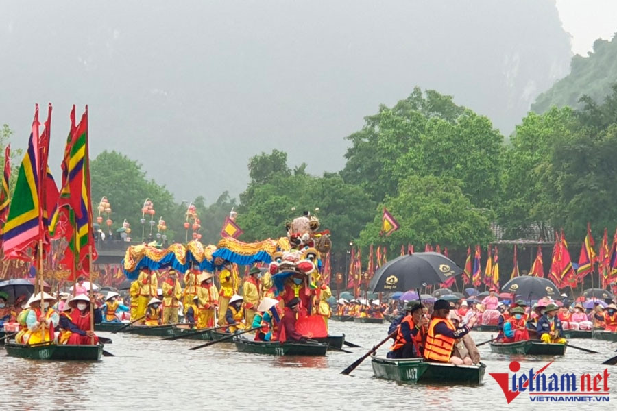 Rực rỡ lễ khai hội tại quần thể di sản Tràng An, Ninh Bình