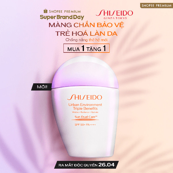 shiseido urban environment triple beauty suncare emulsion duoc ung dung cong nghe sun dual care hua hen mo ra mot ky nguyen moi 2d67a35f8ab744b390d15a453a7d0b5d