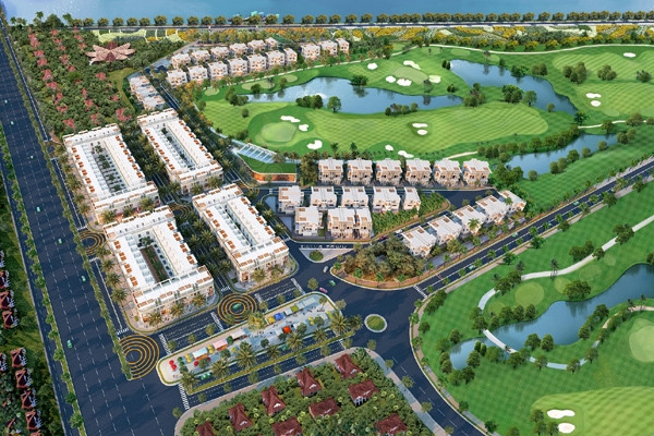 Sức hút của biệt thự làng sinh thái golf Green Center
