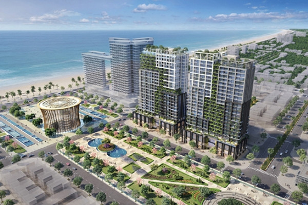 Sun Group giới thiệu Tổ hợp căn hộ cao tầng sát biển Sầm Sơn