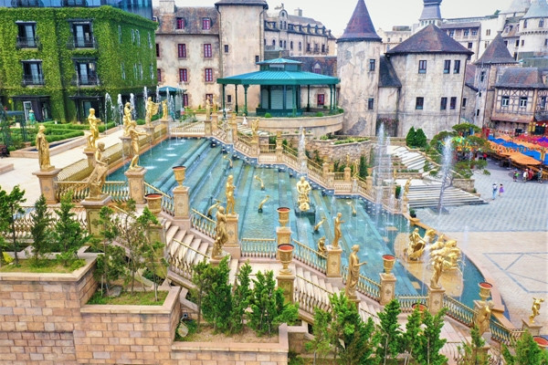 Thêm một công trình biểu tượng đậm chất thần thoại ở Sun World Ba Na Hills