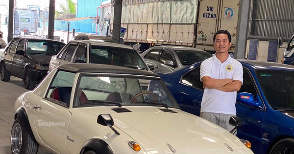 Thợ Việt ‘biến hình’ phế liệu thành xe thể thao độc đáo