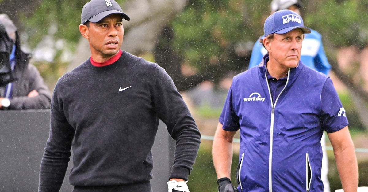 Tiger Woods và Phil Mickelson dự US Open 2022