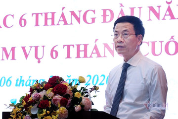 Toàn văn phát biểu của Bộ trưởng Nguyễn Mạnh Hùng tại hội nghị sơ kết ngành TT&TT 6 tháng đầu năm 2020